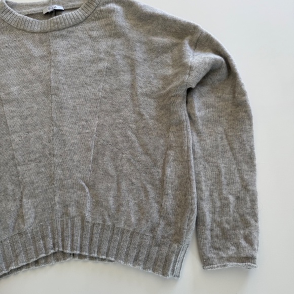 Rails-Joanna-Wool-Cashmere-Sweater-Marbled Heather Grey- Size S - Picture 4 of 12